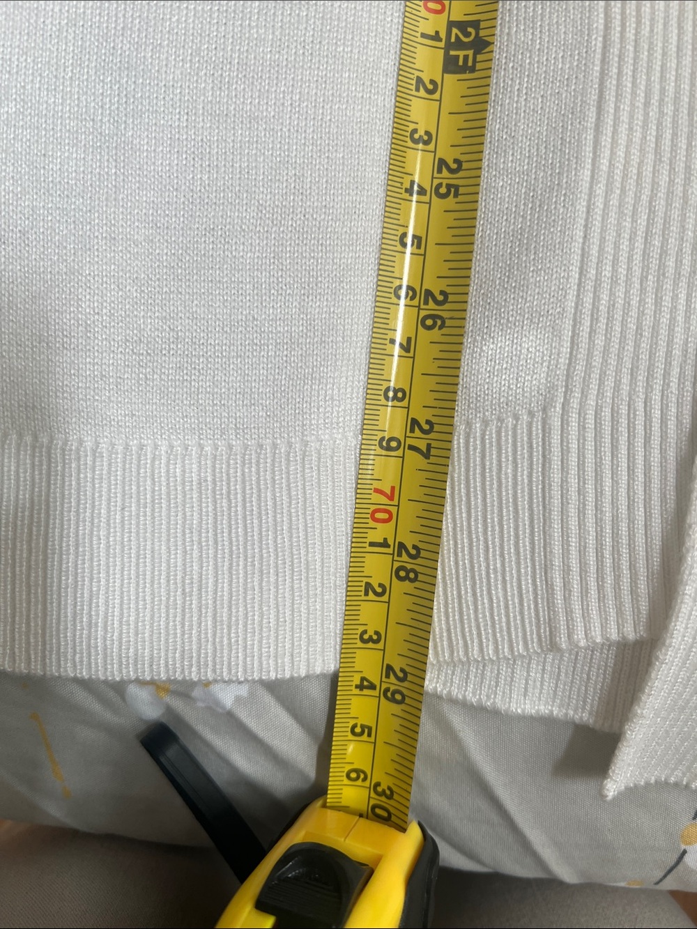 Liz Claiborne - White Open Cardigan - Small Petite - Picture 16 of 16